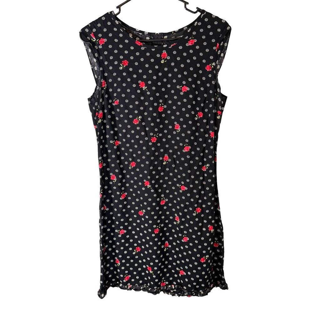 Vintage Y2K Early 2000s No Boundaries Floral Mini Dress